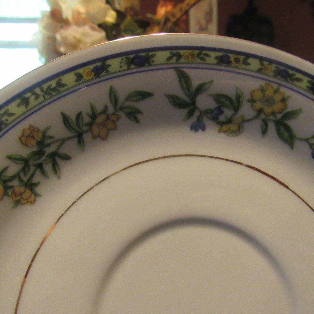 🦋🐦🦋Beautiful Vtg 90's Victorian Porcelain Floral Tea Set Bundle - 3/Set+ - Picture 10 of 15